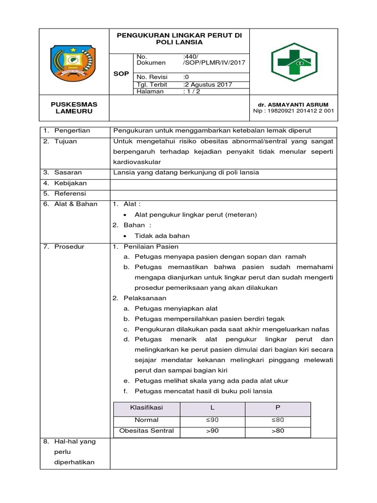 SOP PENGUKURAN LINGKAR PERUT.docx