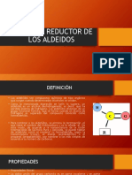 El Poder Reductor de Los Aldeidos