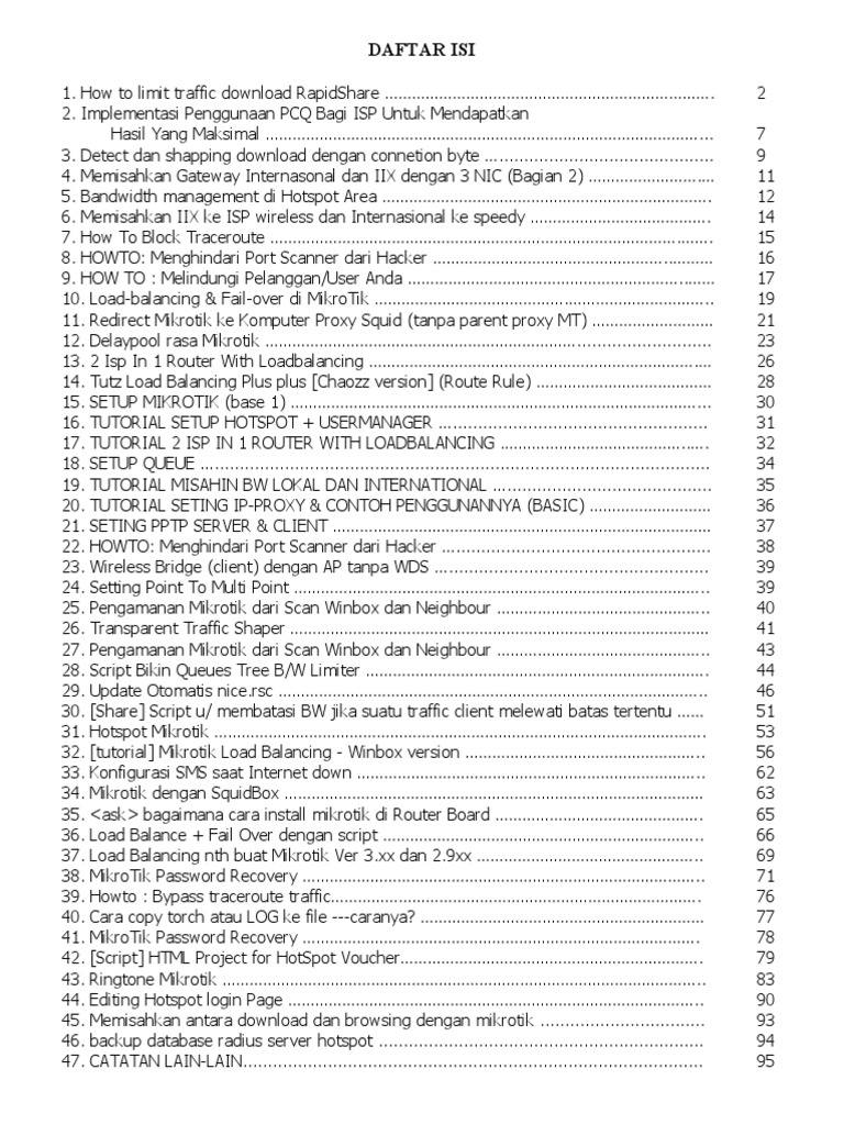 Tutorial Mikrotik 1 Pdf Pdf