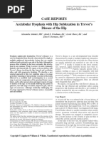 Crowe Classification of Hip Dysplasia | PDF | Hip | Musculoskeletal ...