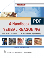 Bandyopadhyay, Surendranath-Handbook of Verbal Reasoning _ [Useful for U.P.S.C., I.a.S., N.D.a., C.D.S., B.C.S. & Other Major Competitive Exams]-New Age International (2008)