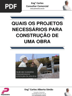 Quais São Os Projetos Necessários Para Construção de Uma Obra