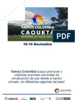 Presentación Vamos Caquetá