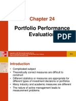 Chapter 24: Portfolio Performance Evaluation