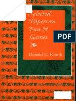 Selected Papers on Fun and Games