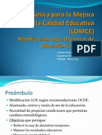 Lomce 1 PDF