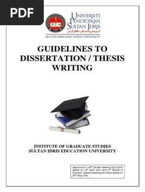 UPSI Thesis Guideline  PDF  Thesis  Validity (Statistics)