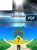 Soberania Divina- Responsabilidade Humana e Livre-Arbítrio