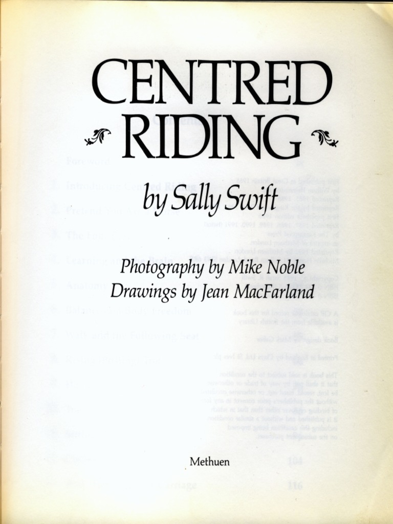 Sally Swift - Centered Riding | PDF