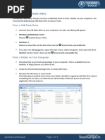 Access Tools Instructions