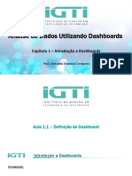 Aulas Capítulo 1 – Introdução a Dashboards