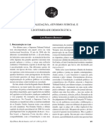 Judicialização, ativismo e legitimidade - Barroso.pdf