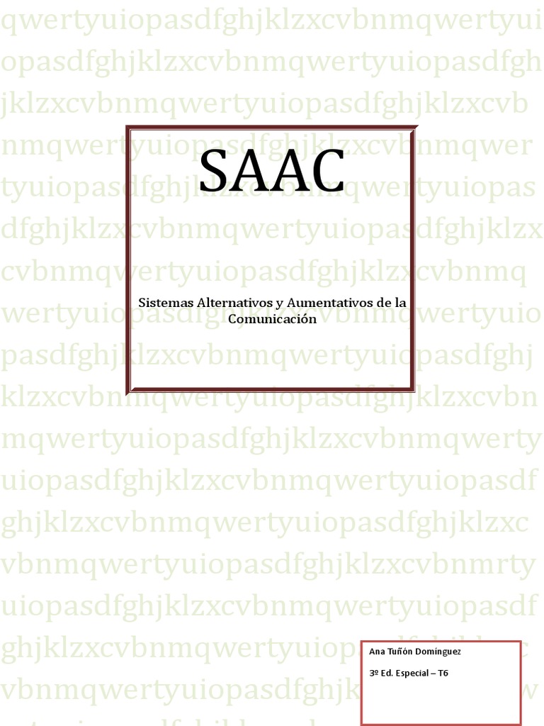 Saac Logopedia | PDF | Lenguaje de señas | Comunicación