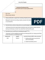 lesson plan - catepillar