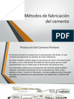 Métodos de fabricación del cemento.pptx