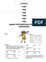 Certezas SDGD SDGD SDGD SDGD SDGD SDGD Sdgds9-Antiderivada-Integral Indefinida