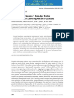 Download Looking for Gender- Gender Rolesand Behaviors Among Online Gamers 2009 by Franck Dernoncourt SN36548734 doc pdf