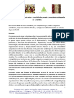 Proyecto REDD+ Infraestructura Ecosistémica para La Comunidad Antioqueña en Colombia