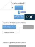 Carga de carril diseño 9.3 N/mm uniforme 3000 mm