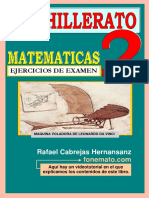 Prueba de Acceso A La Universidad. Calculo Matricial PDF