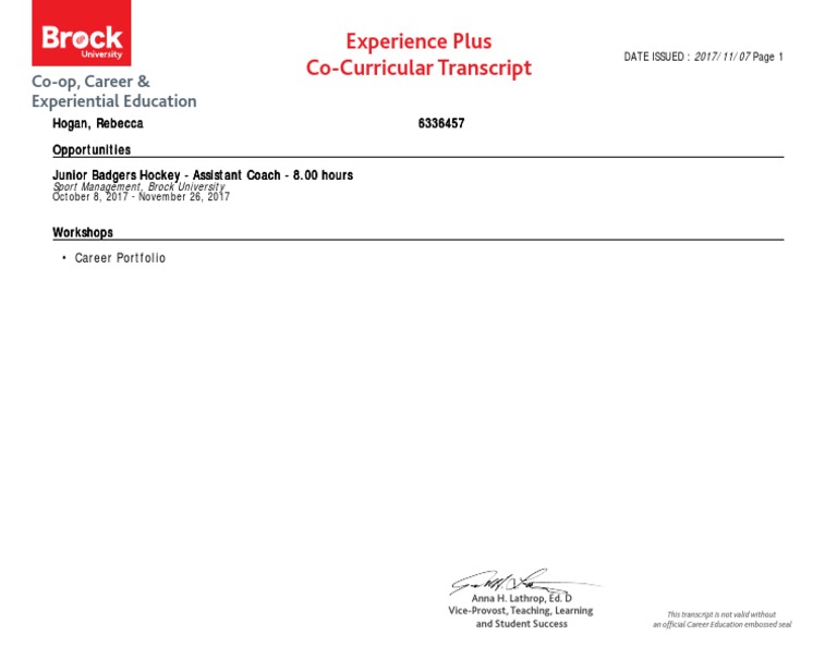 Volunteer Proof | PDF