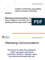 Promotion: Function of Informing, Persuading