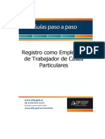 Servicio Domestico Afip Paso a Paso Casas Particulares 62015