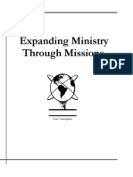 Expanding Ministry Through Missions