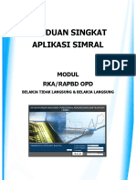 PANDUAN SINGKAT SIMRAL - Modul RKA - Edit PDF