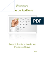 Guía de Auditoría - Evaluación de Procesos Clave