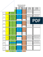 Mid Term Exam Schedule Fall 2017