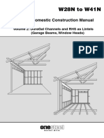 DuraGal DCM Lintels Sep01