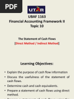 Topic 10 - Cash Flow