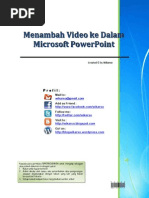 Download Menambahkan Video Ke Dalam Microsoft Power Point by Wikarso Fahri SN36550925 doc pdf