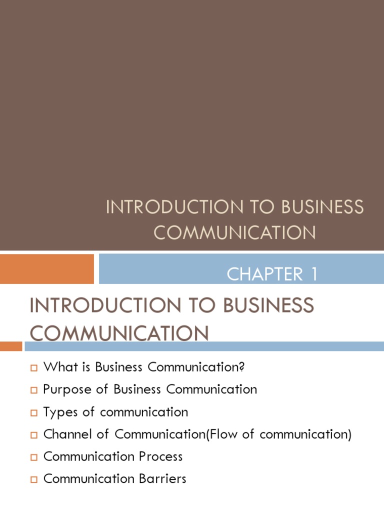 Business Communication Essentials Guide | PDF | Nonverbal Communication ...
