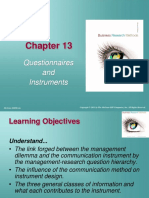 Questionnaires and Instruments: Mcgraw-Hill/Irwin