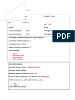 Task 1 School Profile