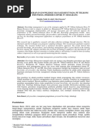 Download Analisis Penerapan Knowledge Management Pada Pt Telkom by Arham Nawawi SN365517604 doc pdf