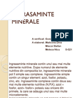 Ingrasaminte Minerale