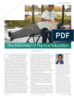 The Education of Physical Education by David Geslak, BS, CSCS