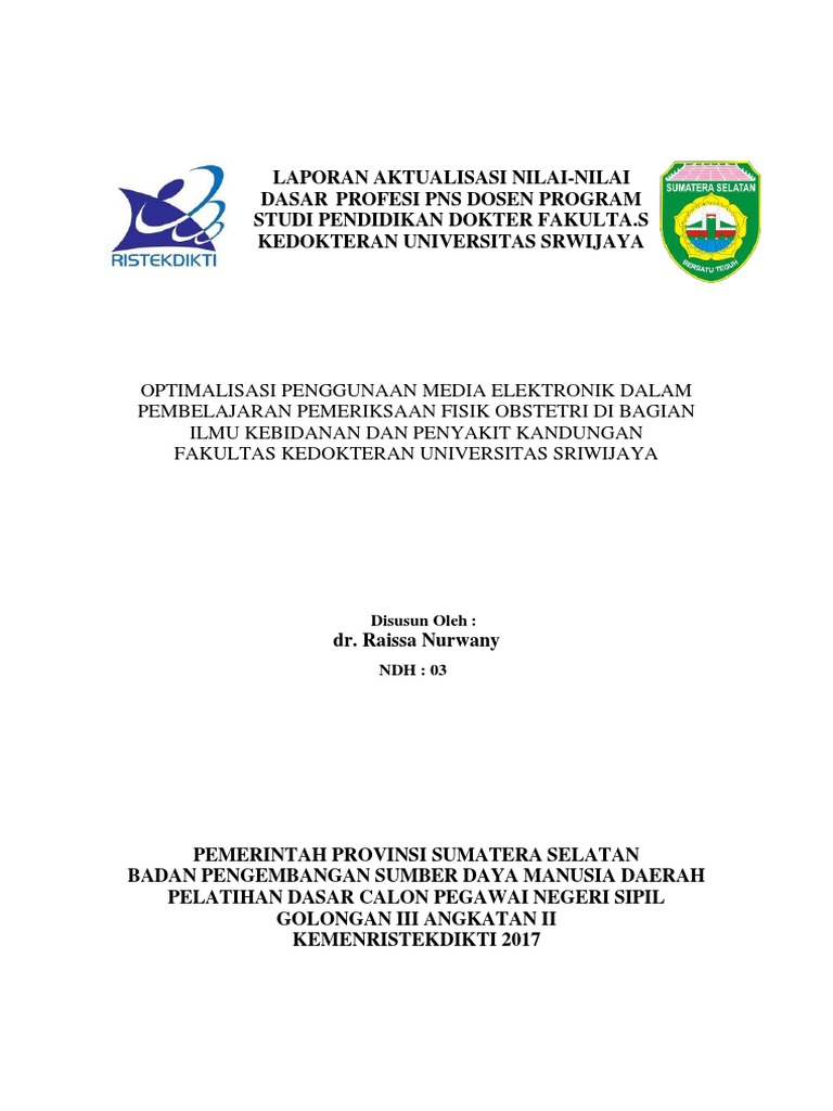 Dr Raissa Laporan Aktualisasi Fix