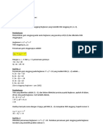 Soal Dan Pembahasan Pers Garis Singgung Lingkaran