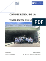 Compte Rendu Sortie