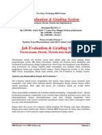 Job Evaluation & Grading System 2018