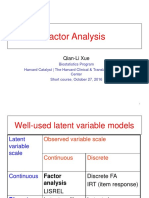 Harvard Lecture Series Session 4 - Factor Analysis