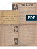 1961-02-28 Política -Segunda Época- Nº 1