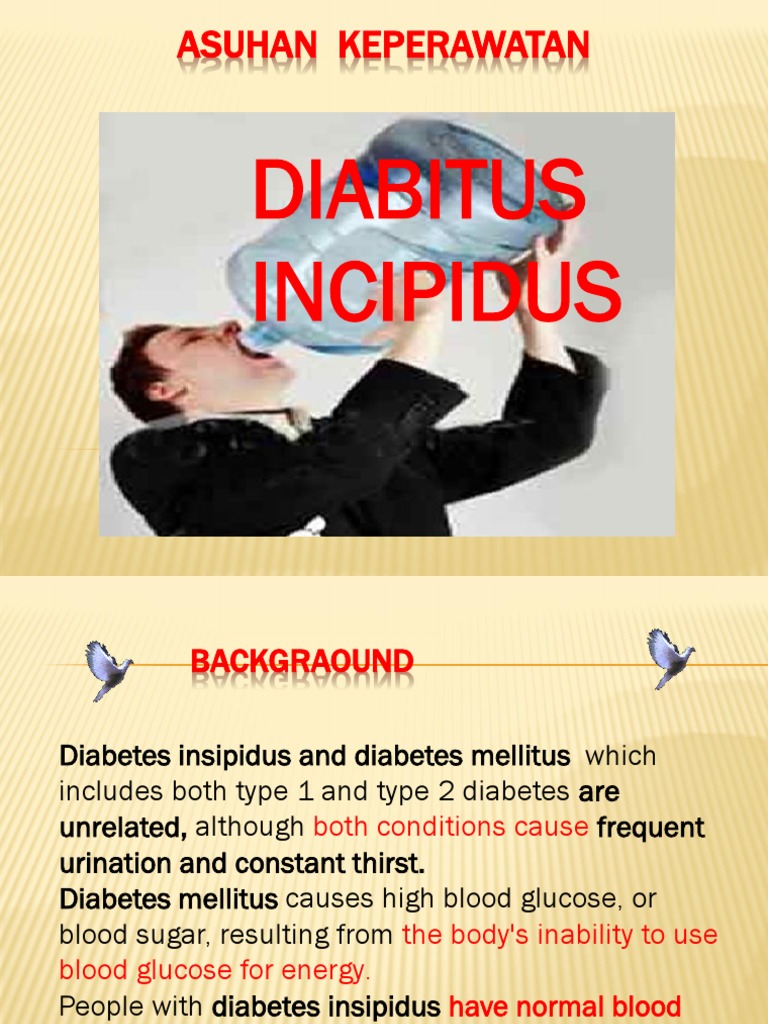 Perbedaan Penyakit Diabetes Melitus Dan Diabetes Insipidus - Tips