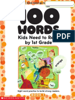 100 Words Kids Need To Read by 1st Grade PDF
