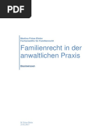 Das Familienrecht in Der Anwaltlichen Praxis