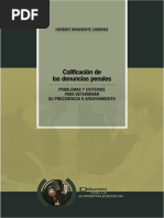 Denuncias Penales su Calificación